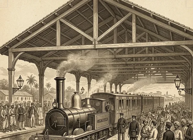 GIPR Inaugural Run, Bombay (Est. 1853)